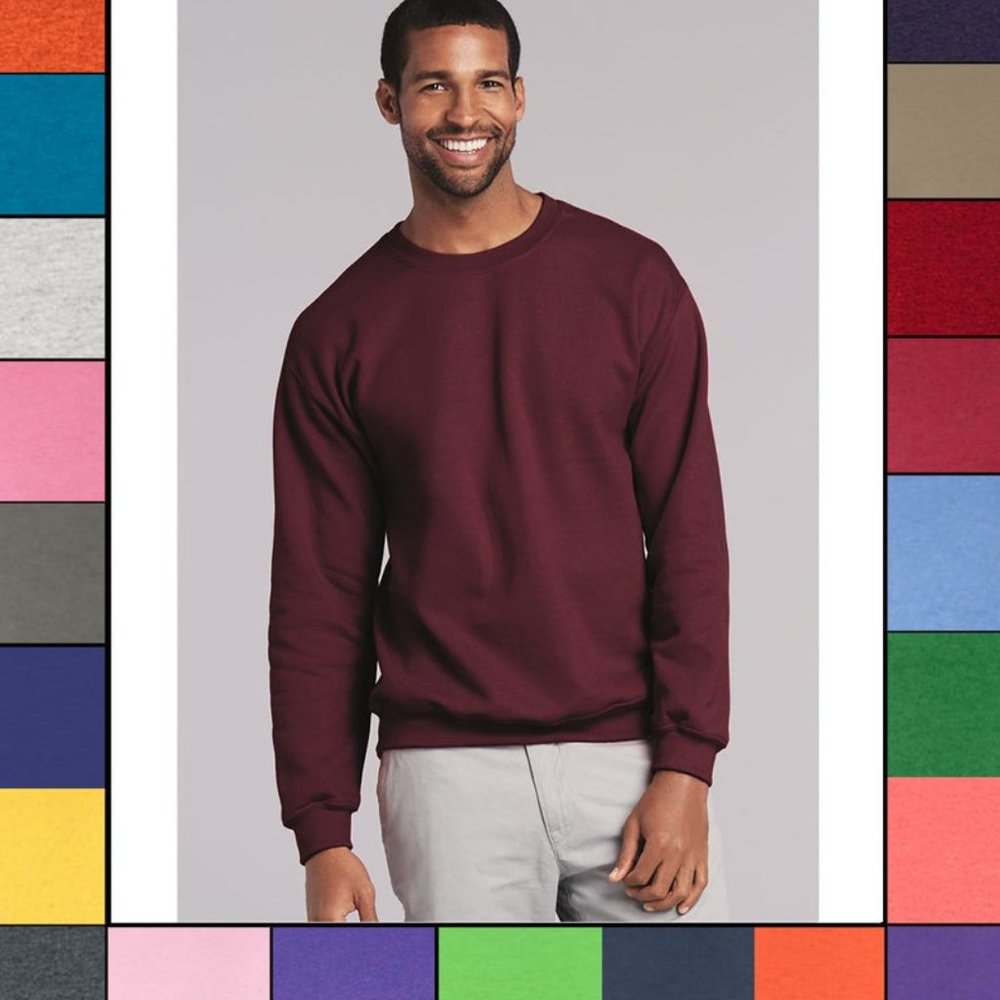 Gildan Men's Fleece Crewneck Sweatshirt Style G180